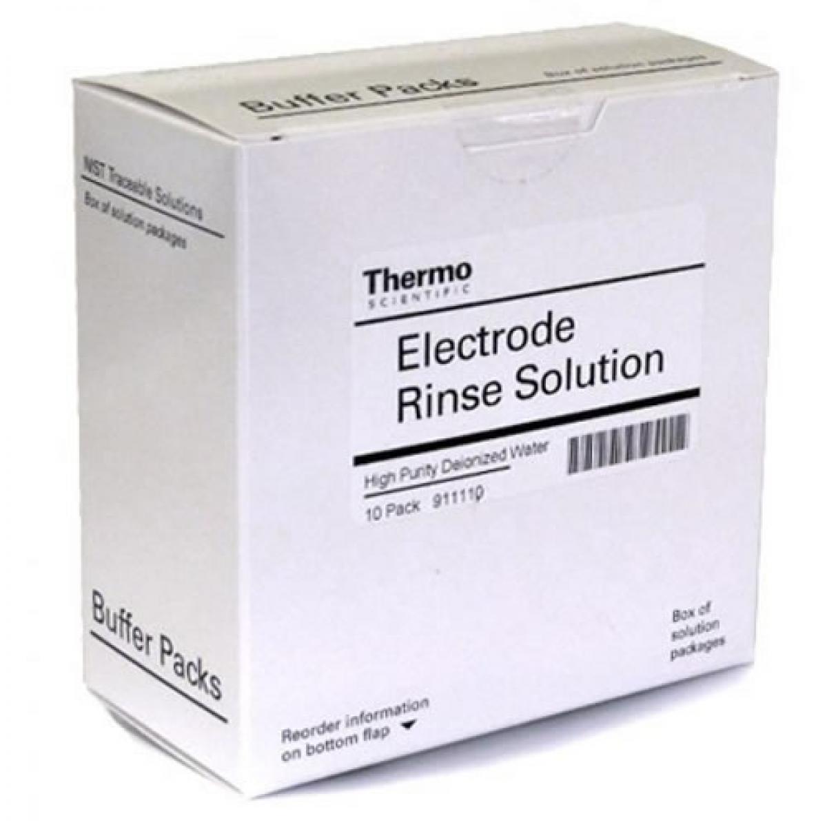 Thermo Fisher Scientific Orion 911110 pH Rinse Solution Pouches, 10/pk